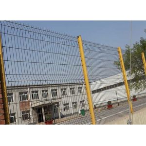 Quality 1230mm Green Mesh Security Fencing Galvanized Galfan Fence for sale