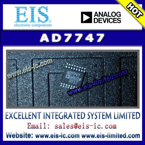 Buy AD7747 - AD (Analog Devices) - 24-Bit Capacitance-to-Digital Converter with Temperature Se at wholesale prices