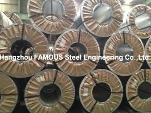 China Hot Dipped Chromated / Oiled / Galvanized Steel Coil Zinc , ASTM Steel Sheet on sale