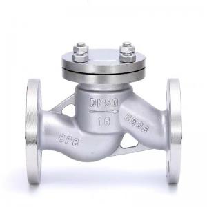 Quality Full Bore Stainless Steel Hard Seal Flanged Lift Check Valve for Normal Temperature for sale