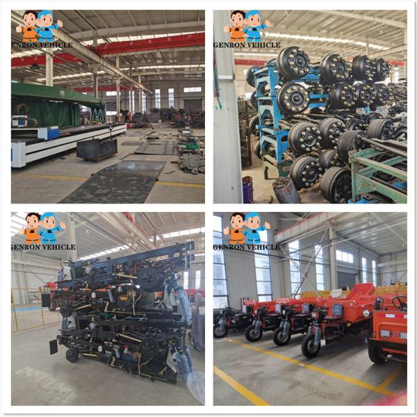 4 Ton Four Wheeled Underground Mini Dump Truck Tipper Dumper For Mining Transportation