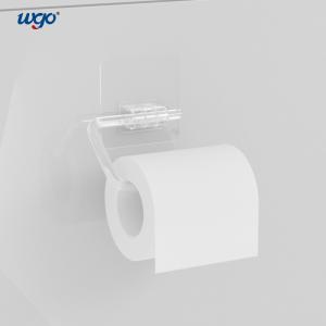 Quality Bathroom Fitting No Install Tools Mounted Toilet Paper Roll Holder Strongly Stick on for sale