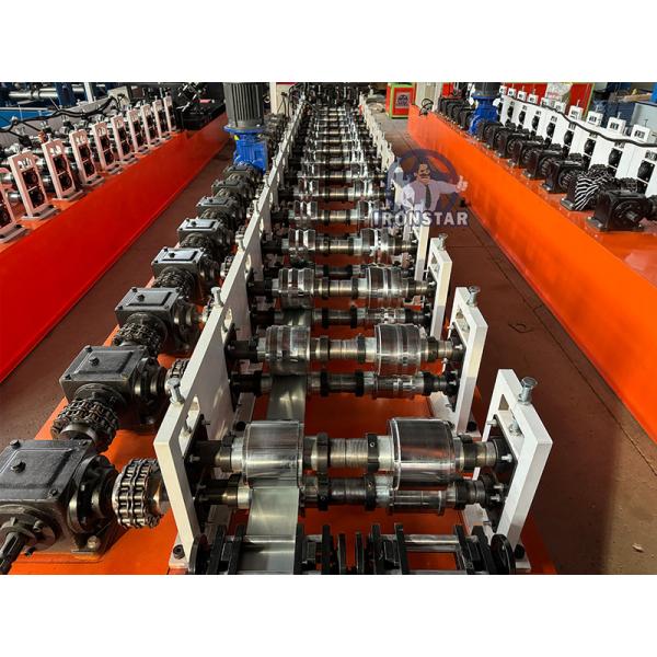 Automatic shadow wall angle 2 in 1 roll forming machine in UAE Angle and U stud 2 in 1 roll forming machine c channel roll forming machine C stud roll