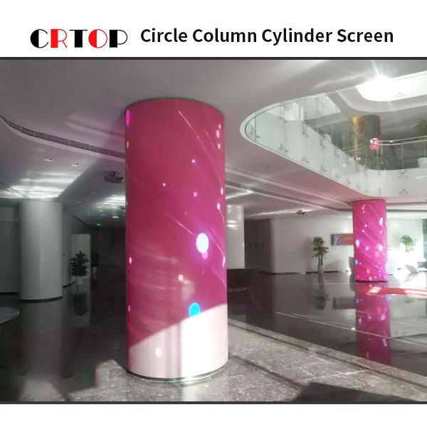 P2.5mm Cylintrical LED Display Screens Custom Special Shapes