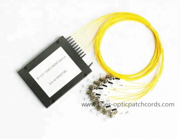 Buy CWDM Optical Fiber Plc Splitter With ABS Package 2/4/8/16 Channel Mux / Demux at wholesale prices