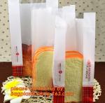 Customize Translucent Window Brown Greaseproof Kraft Paper Bag Special Opp
