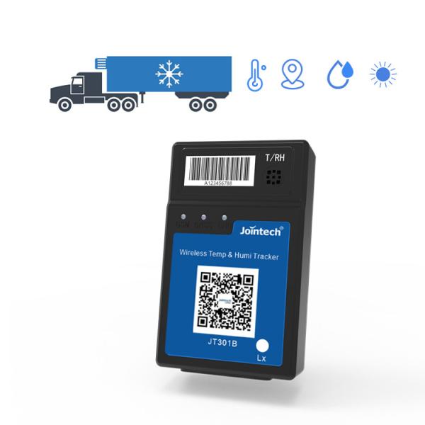 Buy Temperature Humidity Sensor GPS Container Tracker Cold Chain Temperature Monitoring Device at wholesale prices