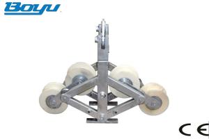 Quality Transmission Line Stringing Tools Aluminum String Cable Pulling Pulley for sale