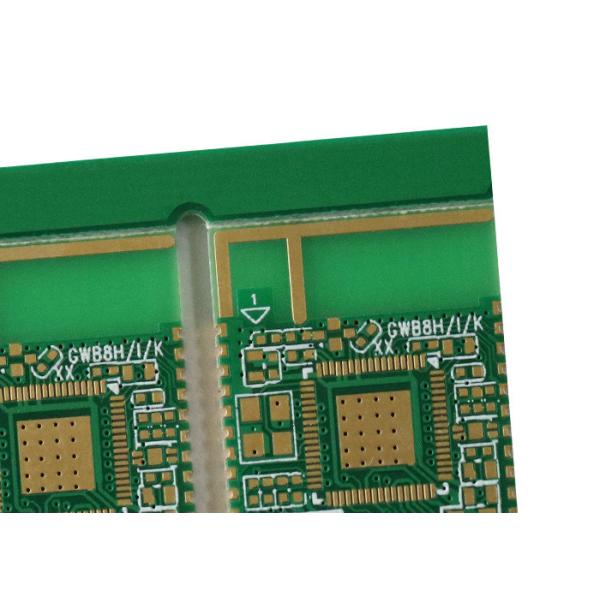 Half Hole Single Sided PCB Board Fabrication High Precision Rogers 4350B