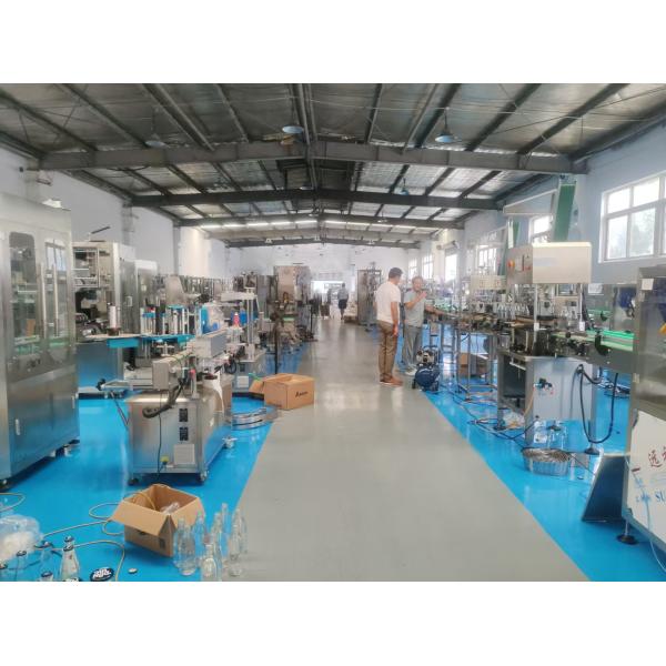 High Speed Automatic bottle shrink sleeve wrapping machine with bottle arrangement function