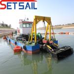 Trailing Hopper River Mud Dredger with Diesel Engine Customizable Options