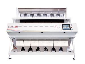 China Automatic CCD Steamed Rice Color Sorter Rice Processing Machine 7 Channels on sale
