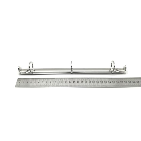 With Trigger 3 ring loose-leaf book binding ring D-type ring file folder 11"metal binding clip