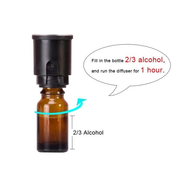 USB Rechargeable 2000mAh Essential Oil Nebulizer Waterless
