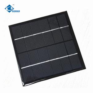 Quality Outdoor Solar Charger ZW-116116 Custom Mini Epoxy Solar Panel 1.8W Solar Panel Photovoltaic 6V for sale