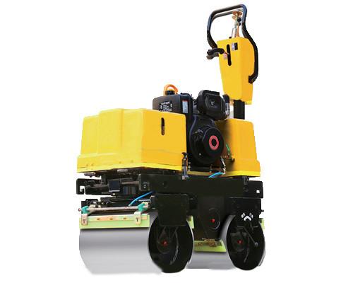 Buy Automatic Controlled Mini Road Roller , Hydraulic Double Drum Vibratory Roller at wholesale prices