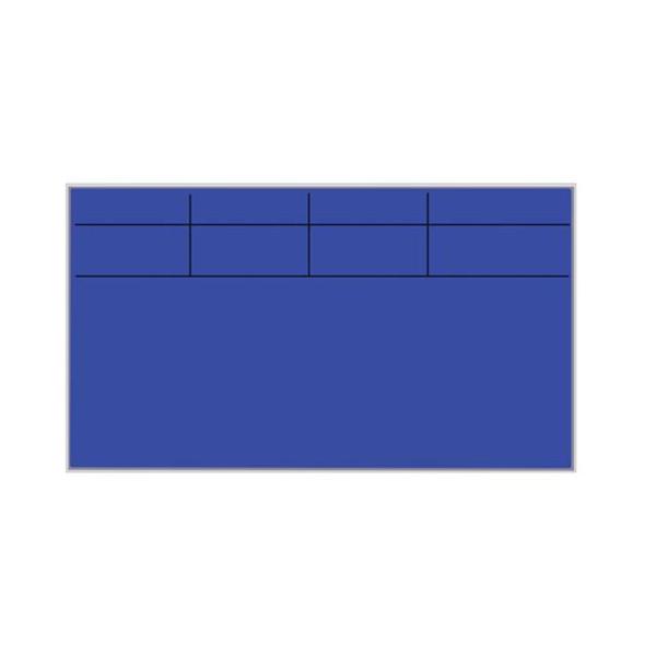 Customized 7 Segment LCD Display HTN Negative Lcd Blue Backgound Display For Sport Equiment