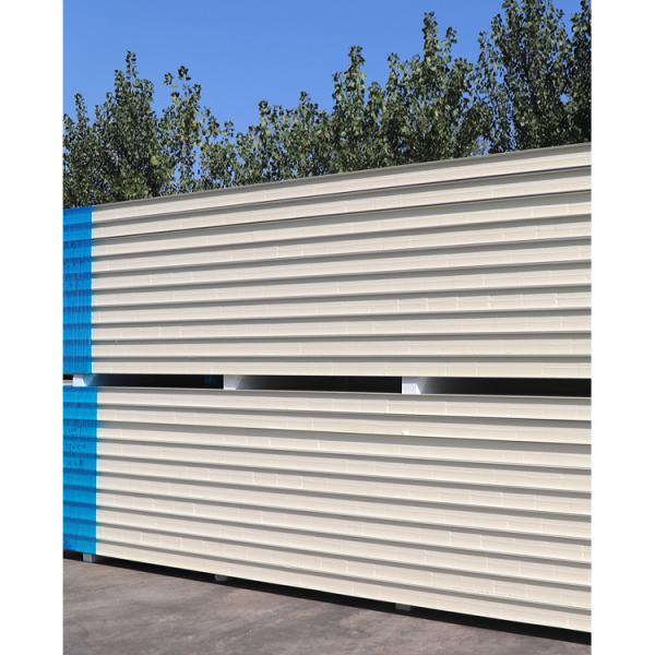 PU Foam 150mm Cold Storage Sandwich Panel For Fish Fruit Beef Fresh