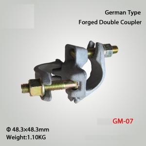 Quality German Type Scaffolding Couplers Drop Forged Double Fixed Coupler for sale