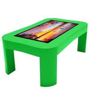 TFT Multitouch Drafting Table 43Inch Smart Touch Screen Table 240V