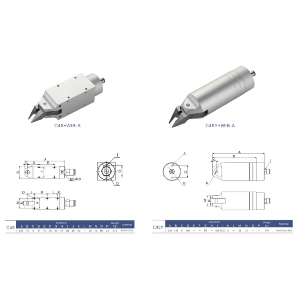High Precision Pneumatic Cutter Replaceable Carbide Blade Handheld Air Shear Tool