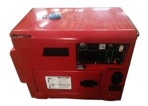 Quality Electric Start 5kVA Portablel Diesel Small Portable Generators , AC Single Phase Generators for sale