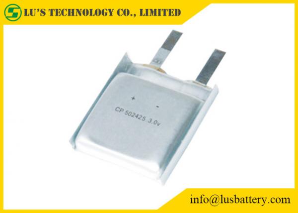 Buy CP502425 Thin Lithium Battery 3.0v 550mah Thin Film Battery CP502425 battery at wholesale prices
