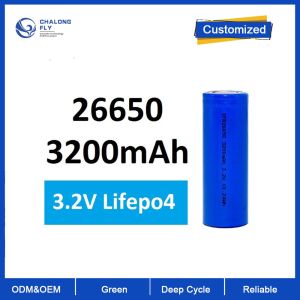 26650 Lithium Ion Battery Cell 3.2V 3200mAh Lifepo4