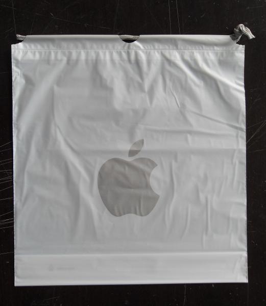 Buy Custom Apple Iphone Classic Drawstring Plastic Bags with PP Rope at wholesale prices