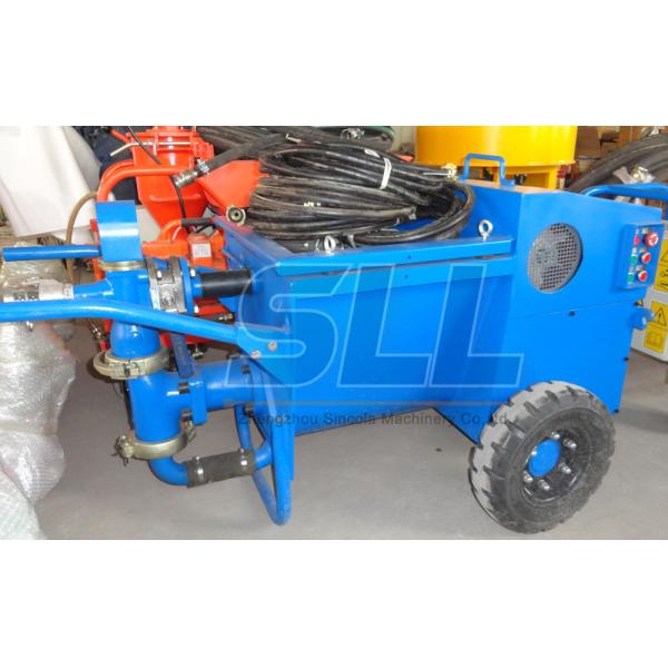 Diesel Driven Piston Mortar Pump Machine Use In Construction Machines