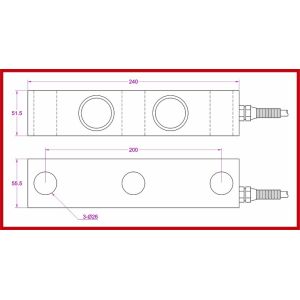 Double ended shear beam load cell|Double ended load cell