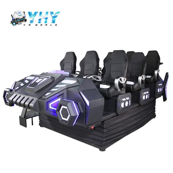 Amusement Park Realistic Experience 9D VR Cinema For 9 Players