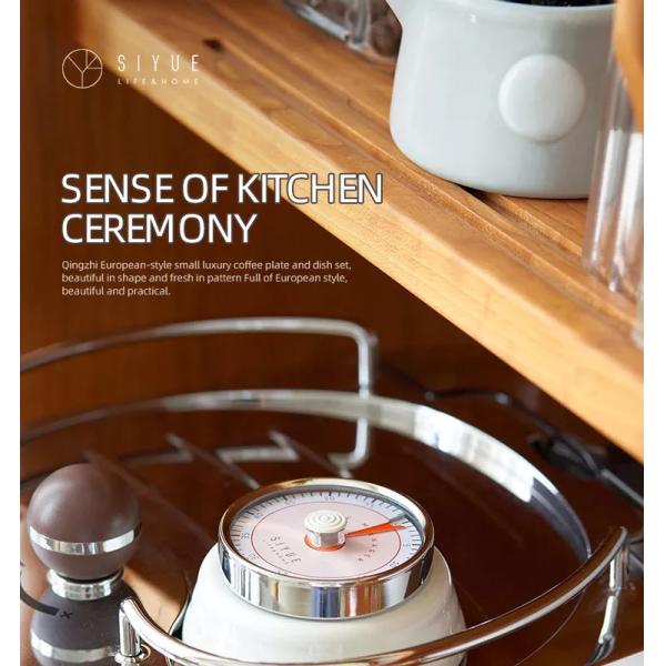 Round Magnet Kitchen Timer , Safe Mini Circle Digital Cooking Timer