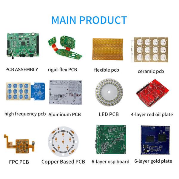 Custom One Stop High Frequency Rigid-Flex Board FPC Flexible Circuit Board Flex PCB Assembly Manufacturer