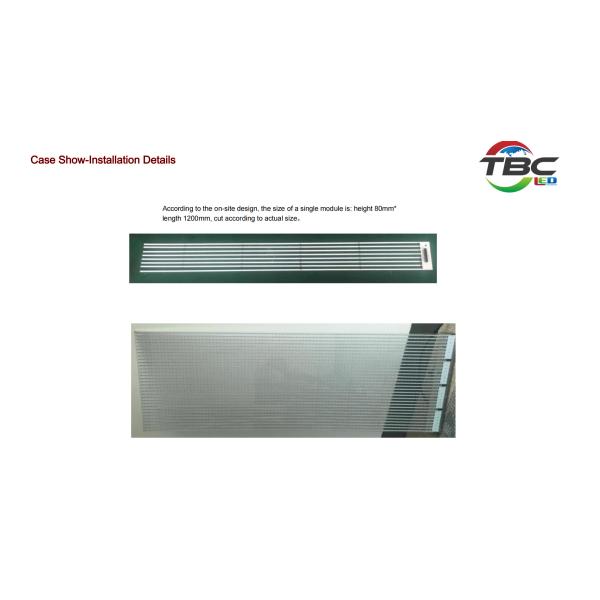 P20 SMD 2121 Transparent Led Display Screen IP65 Protection