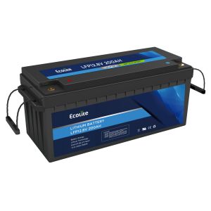 China High Capacity 12.8V 200Ah LiFePO4 lithium battery  For Emergency Outdoor Boat Rv on sale