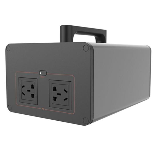 500W Portable Power Station Generator Emergency Power Supply LiFePO4 Battery Type