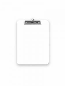China ODM White Nursing Hospital Office Clipboards 22.5*31.5cm Writing Clip Board on sale