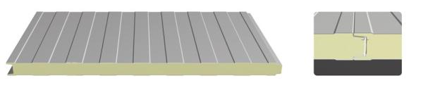 Buy Non Continuous 60mm PU Sandwich Panel Line at wholesale prices