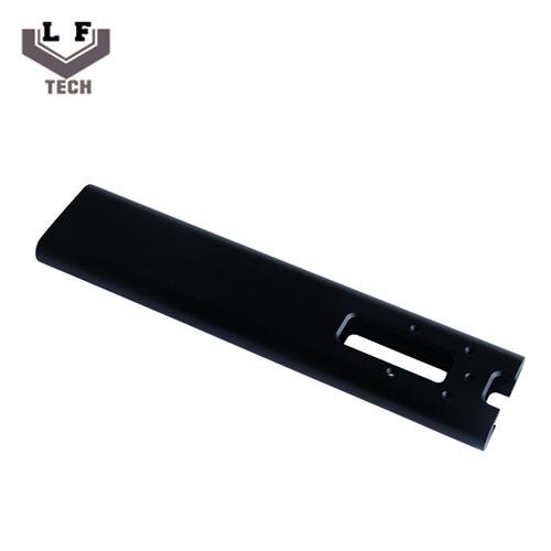 Buy Black Anodizing Extruded Aluminum 6063-T5 machined pole for wall clock support at wholesale prices