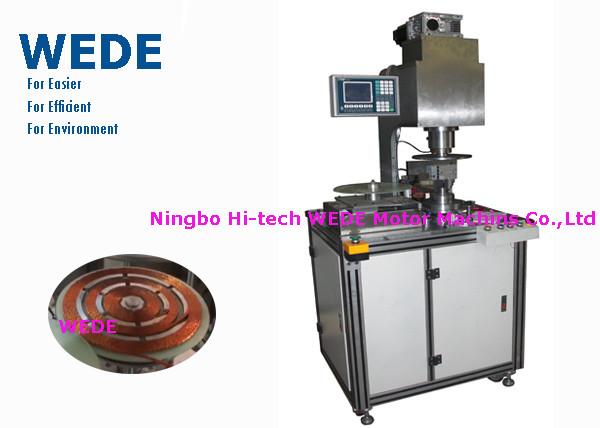 Buy 32 Digit RISC Copper Coil Making Machine , Blue Screen Heater Coil Winding Machine at wholesale prices