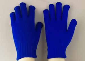 China 100% Acrylic Material Working Hands Gloves Soft Touching EN388 Certificated on sale