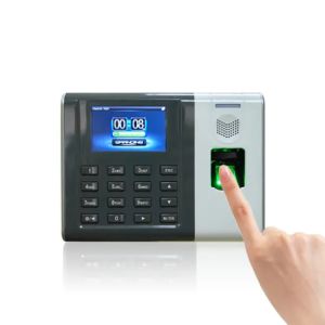 Quality TFT Screen Biometric Fingerprint Time Attendance System With ADMS Function for sale