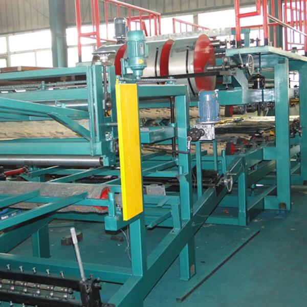 EPS Sandwich Panel Production Line PU / Foam Coated For Different Colors