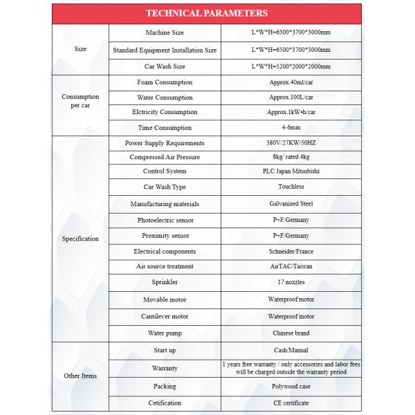 Water Spraying Machine Fully Automated Self-Touchless Service Robot Auto Car Washer Equipment Machine for Car Washing