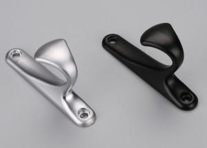Matt chrome and black decorative clothes hooks robe hook high quality