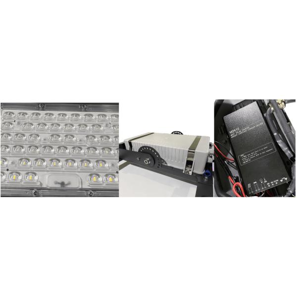 MPPT Controller Off Grid Solar Led Street Light With Lithium Battery