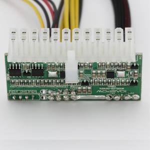 China iDDDIP300A  300W DC DC ATX PC POWER Plug Type 24Pin  Input 12V Pico psu Computer motherboard power supply green color on sale
