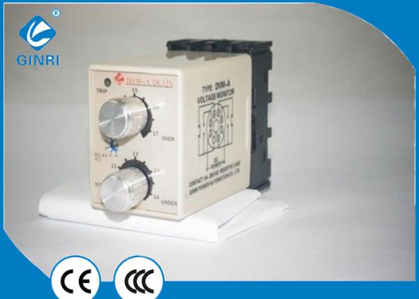 Buy Electrical DC Voltage Control Relay Adjustable Over And Undervoltage Threshold at wholesale prices