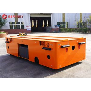 China Tabletop Transport With Chain PU Wheel Trackless Transfer Trolleys on sale